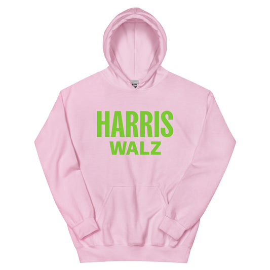 HARRIS WALZ PINK & GREEN Unisex Hoodie